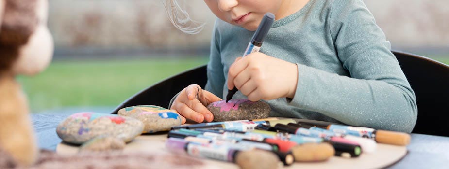 Zelfgemaakte cadeaus van kinderen