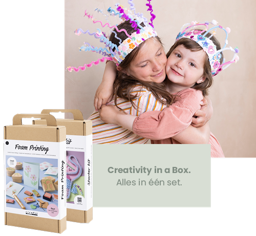 Sfeerfoto met 'Creativity in a Box'