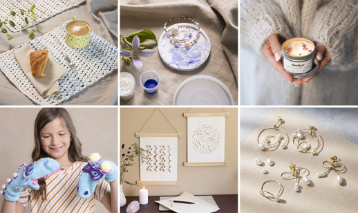 Collagefoto met inspiratiefoto's van onze nieuwe trends