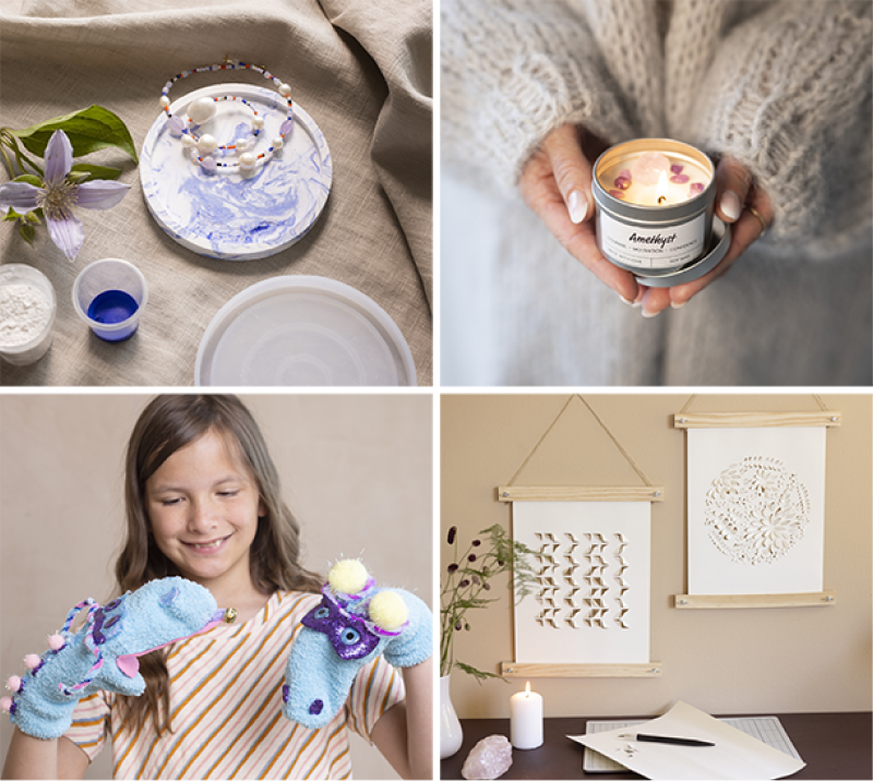 Collagefoto met inspiratiefoto's van onze nieuwe trends