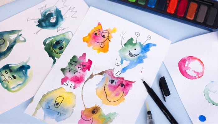Inspiratiefoto - Aquarelmotieven