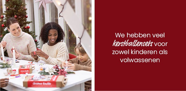 Collagebeeld - Kerstballen