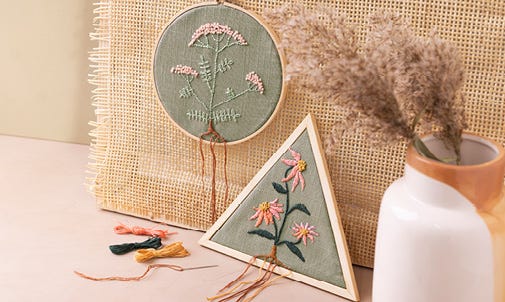 Inspiratiebeeld met borduursel
