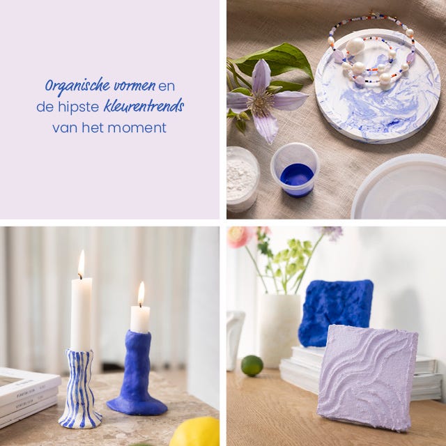 Collageafbeelding - Inspiratie voor modelleren en gieten