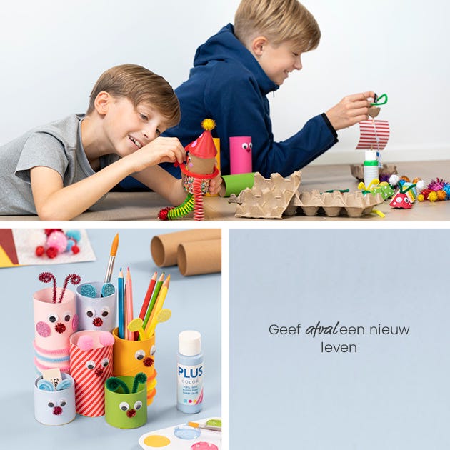Collagefoto - Inspiratie voor waar afval nieuw leven krijgt