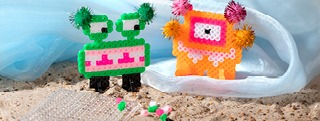Creatief met strijkkralen