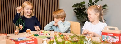 DIY kerstcadeaus van kinderen
