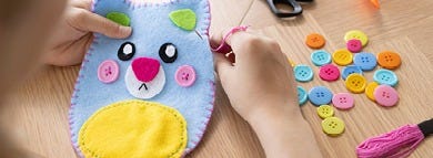 Naaien en breien voor kinderen