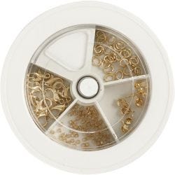 Sieraden starterset, verguld, 1 set