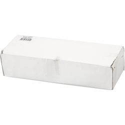 Vernis / Lak kwasten, L: 18,5 cm, B: 50 mm, plat, 12 stuk/ 1 doos