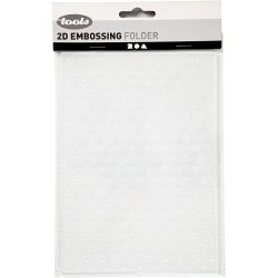 Embossing Folder , stippen, afm 13x18,5 cm, dikte 2 mm, 1 stuk