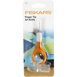 Fiskars Finger Tip mes, 1 stuk