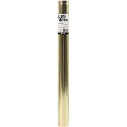 Cadeaupapier, B: 50 cm, 65 gr, goud, 4 m/ 1 rol
