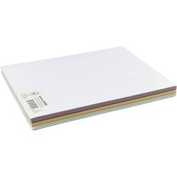 Creatief Papier, A4, vel 210x297 mm, 80 gr, diverse kleuren, 280 div vellen/ 1 doos