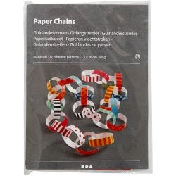 Slinger stroken, bedrukt, L: 16 cm, B: 15 mm, 400 stuk/ 1 doos