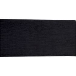 Crepepapier, vel 50x250 cm, zwart, 10 vouw/ 1 doos
