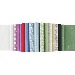Glitterpapier blok