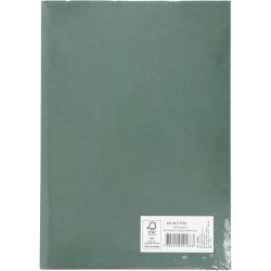 Gekleurd Karton, A4, vel 210x297 mm, 180 gr, donkergroen, 20 vel/ 1 doos