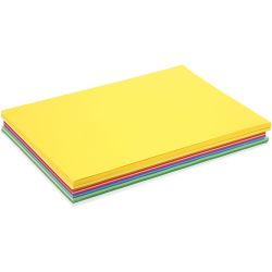 Spring Cardboard, A3, sheet 297x420 mm, 180 g, assorted colours, 300 ass sheets/ 1 pack