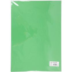 Kartong, A2, ark 420x594 mm, 180 g, gressgrønn, 10 ark/ 1 pk.