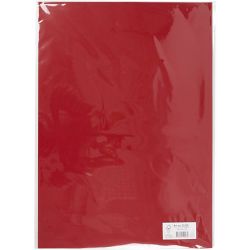 Kartong, A2, ark 420x594 mm, 180 g, mørk rød, 10 ark/ 1 pk.
