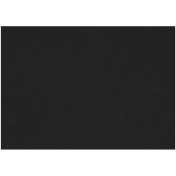 Gekleurd Karton, A4, vel 210x297 mm, 200 gr, zwart, 100 vel/ 1 doos