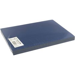 Gekleurd Karton, A4, vel 210x297 mm, 180 gr, donkerblauw, 100 vel/ 1 doos