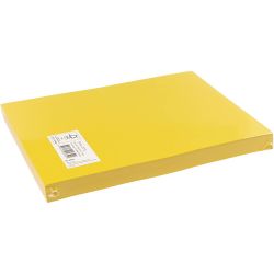 Gekleurd Karton, A4, vel 210x297 mm, 180 gr, sun yellow, 100 vel/ 1 doos