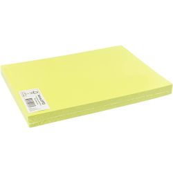 Gekleurd Karton, A4, vel 210x297 mm, 180 gr, lichtgroen, 100 vel/ 1 doos
