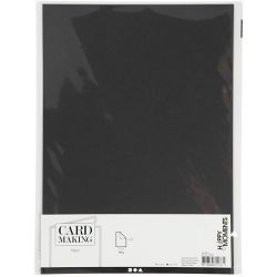 Papier, A4, vel 210x297 mm, 80 gr, zwart, 20 stuk/ 1 doos