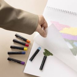 Pad voor oliepastels