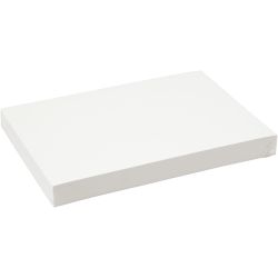 Aquarelpapier, A4, vel 210x297 mm, 200 gr, wit, 100 vel/ 1 doos