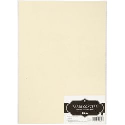 Parelmoerkarton, A4, vel 210x297 mm, 250 gr, beige parelmoer, 10 vel/ 1 doos