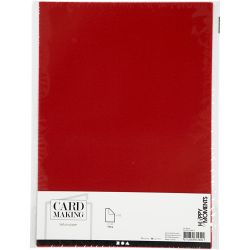 Vellumpapier, A4, vel 210x297 mm, 100 gr, rood, 10 vel/ 1 doos