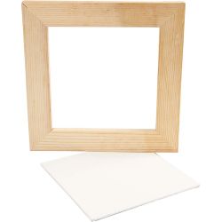 Canvas paneel met lijst