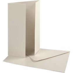 Parelmoer kaart &amp; envelop