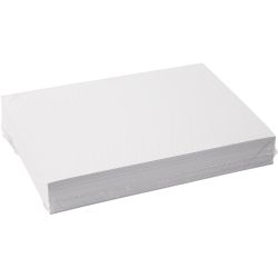 Tekenpapier, A4, vel 210x297 mm, 130 gr, wit, 250 vel/ 1 doos