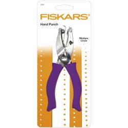 Fiskars Handpons, Medium cirkel, gatgrootte 3 mm, 1 stuk