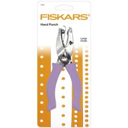 Fiskars Handpons, Grote cirkel, gatgrootte 6 mm, 1 stuk