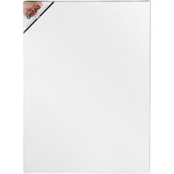 Canvas, D: 1.6 cm, afm 60x80 cm, 360 gr, wit, 5 stuk/ 1 doos