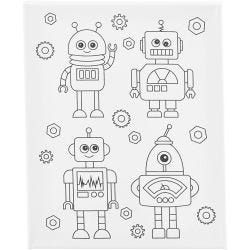 Schildercanvas met print