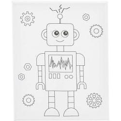 Schildercanvas met print
