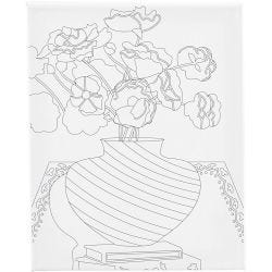 Schildercanvas met print