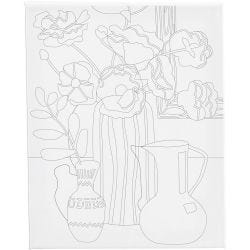 Schildercanvas met print
