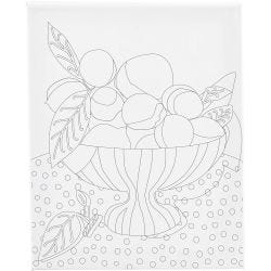 Schildercanvas met print