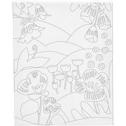 Schildercanvas met print