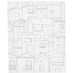 Schildercanvas met print