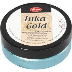 Inka-Gold, turquoise, 50 ml/ 1 Doosje