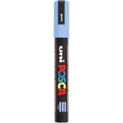 Posca Marker, afm PC-5M, lijndikte 2,5 mm, medium, hemelsblauw, 1 stuk