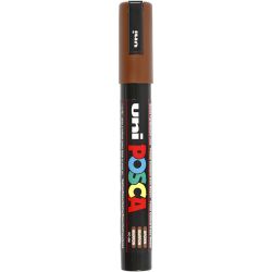 Posca Marker, afm PC-5M, lijndikte 2,5 mm, medium, bruin, 1 stuk